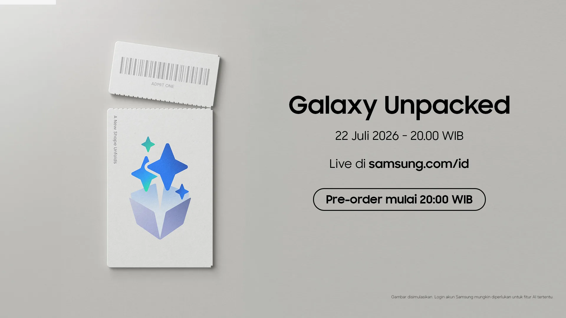 Galaxy Unpacked London: Z Fold 8 Series dan Era Baru HP Lipat
