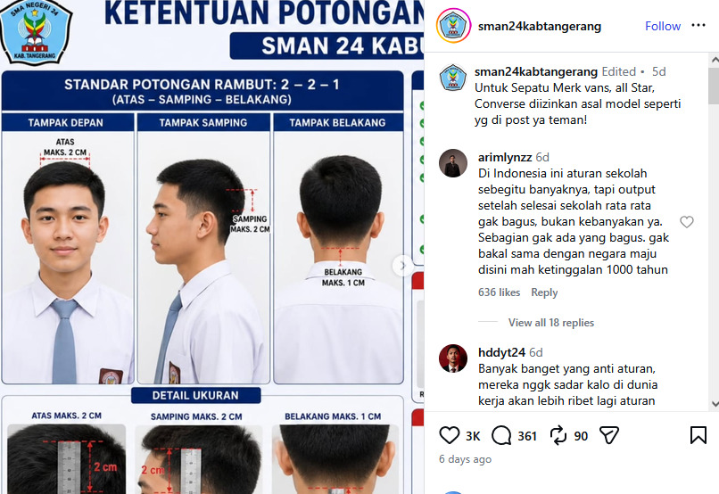 7 Gaya Rambut Keren yang Tetap Lolos Aturan Sekolah