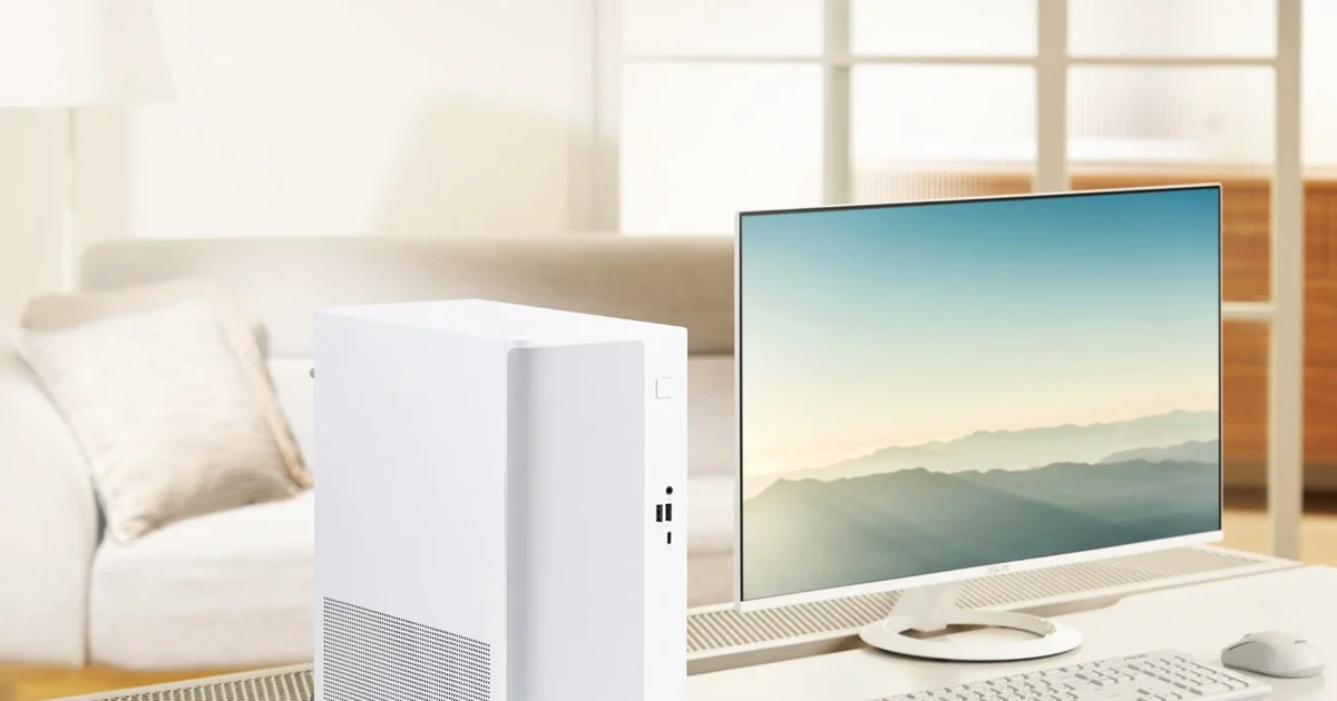 Mini PC Desain Kayu: Asus V500 Mengubah Workstation Jadi Dekorasi Kantor