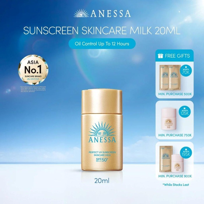 7 Sunscreen Jepang Terbaik: Ringan, Watery, Tanpa White Cast