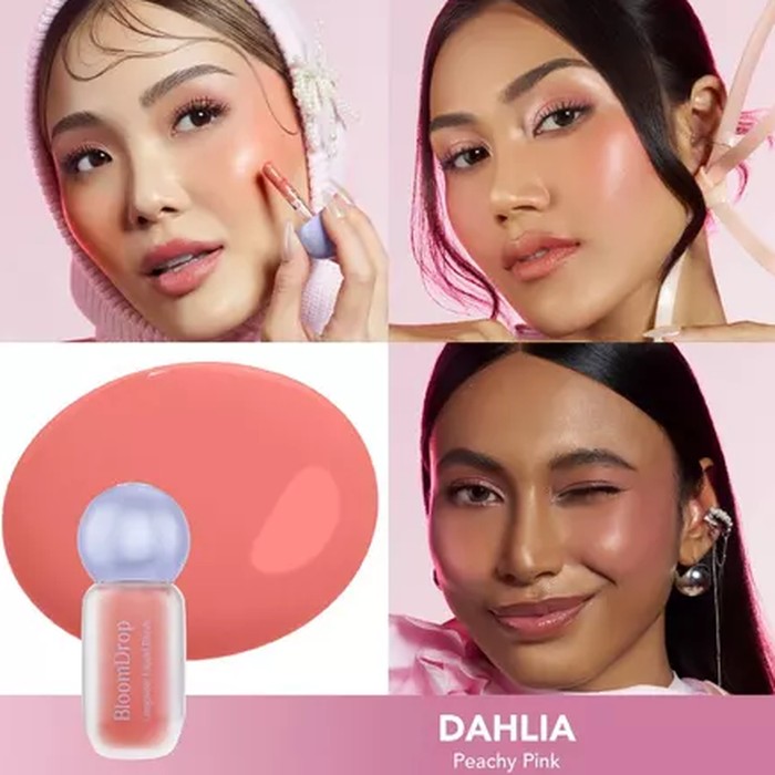 Cara Recreate Sunburn Makeup Trend dengan Blush On Lokal