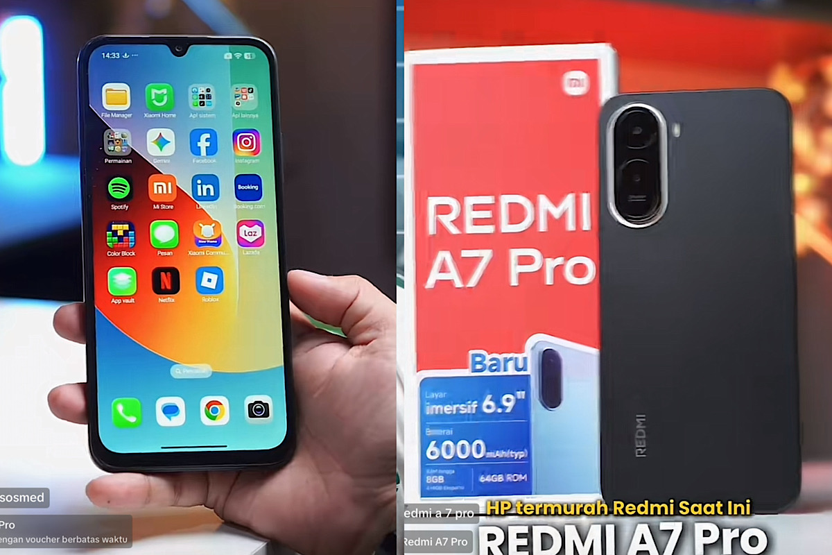 Redmi A7 Pro Review: Ponsel Sejutaan dengan Layar Lebar dan Baterai 6000 mAh