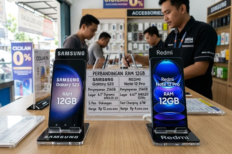 Samsung RAM 12GB vs Redmi RAM 12GB: Mana Pilihan Terbaik untuk Pelajar dan Gamer?
