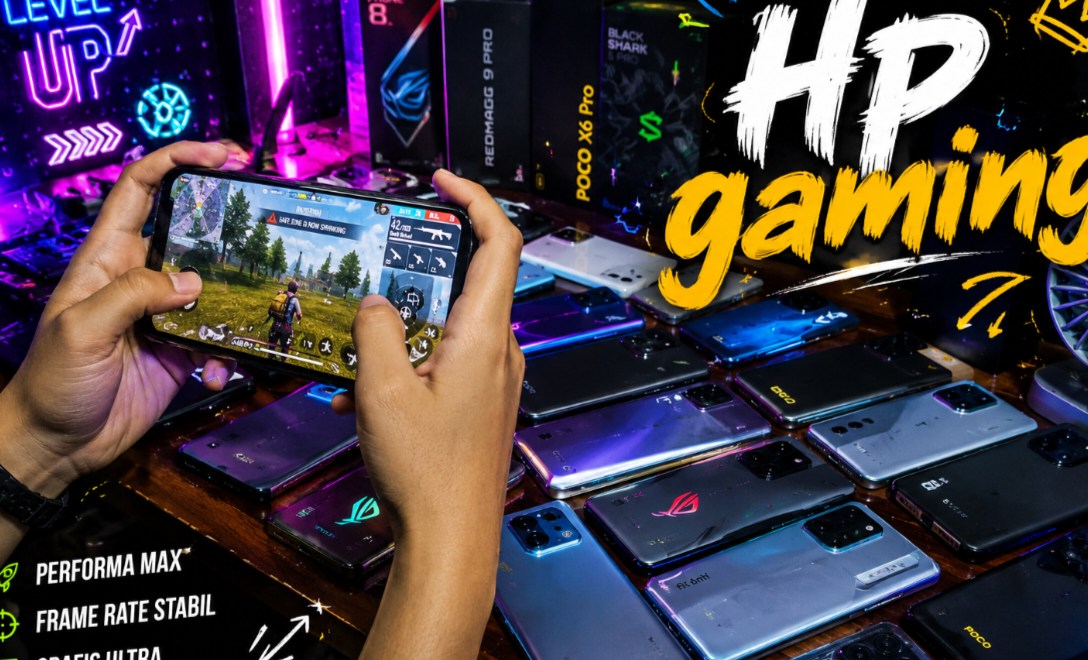 10 Ponsel Gaming 2 Jutaan Terbaik: Layar 144Hz, Baterai Jumbo, RAM Besar