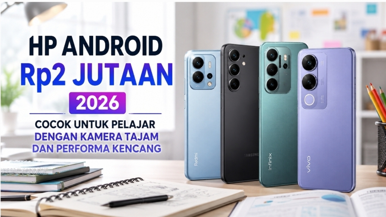 7 HP Rp2 Jutaan Terbaik untuk Pelajar: Baterai Besar dan Layar Nyaman untuk Belajar sampai Gaming