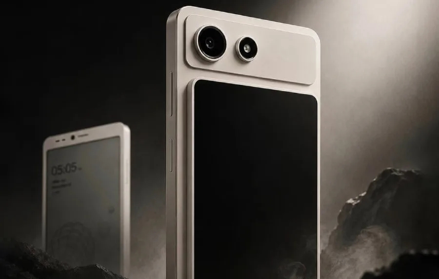 Hisense A10: Ponsel Dual Display E Ink dan LCD Magnetik