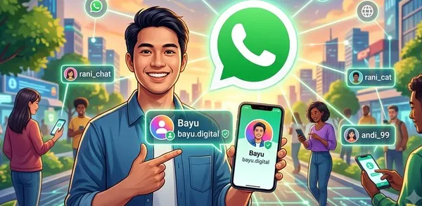 WhatsApp Username: Privasi Baru, Risiko Lama Penipuan Online