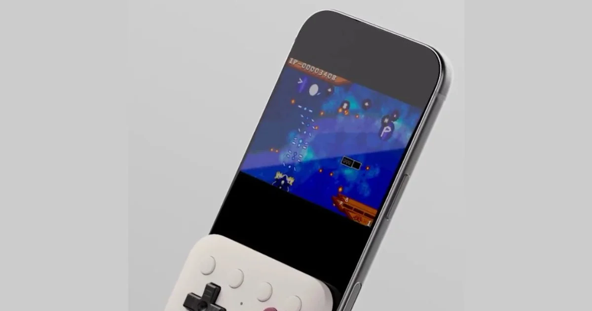 8BitDo FlipPad, Kontroler Game Lipat Vertikal untuk Smartphone