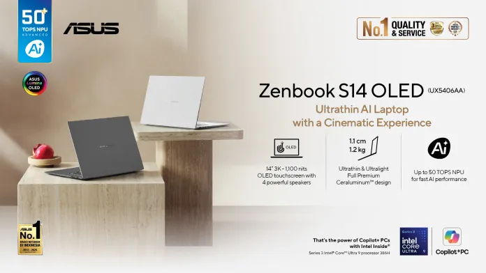 Zenbook S 14 OLED vs ExpertBook PM5 G2: Laptop Premium AI untuk Profesional