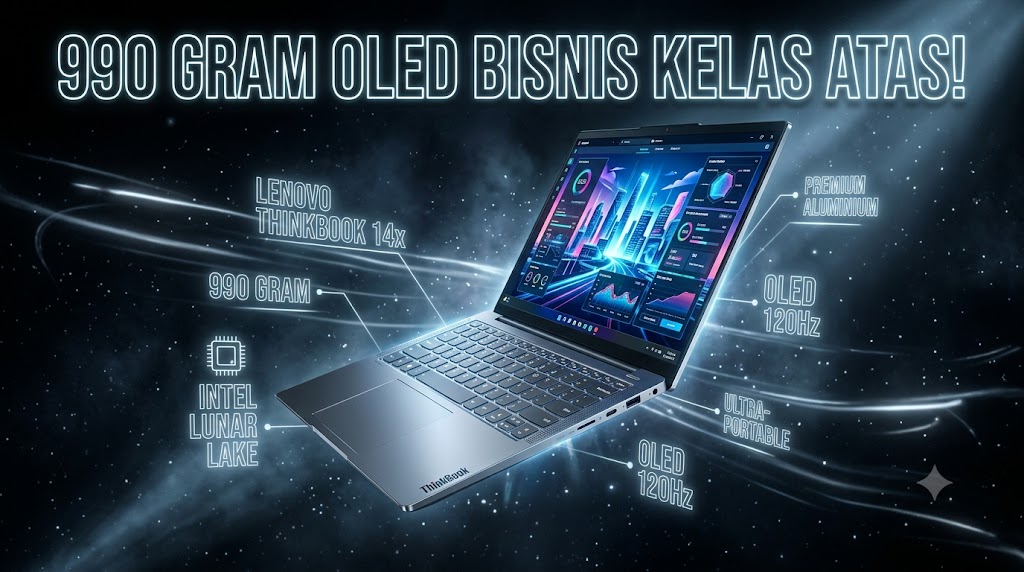 Laptop Ultra-Ringan: Lenovo ThinkBook 14x vs Xiaoxin Air 15 untuk Kerja Mobile