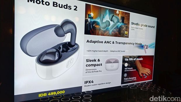 Moto Buds 2 Plus dengan Bose: TWS untuk Perjalanan Harian