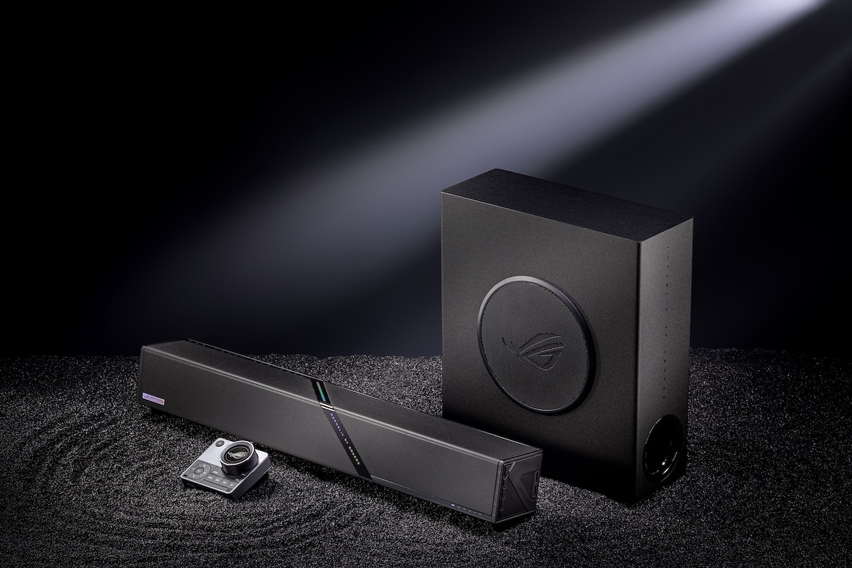 Soundbar Gaming ROG Gjallar Dolby Atmos 2.1.2 untuk Kompetisi