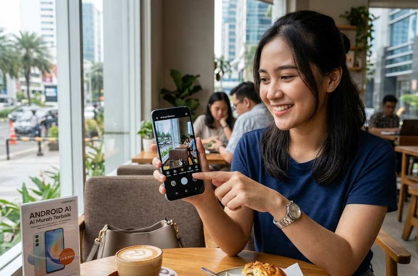 Smartphone AI Terjangkau: Fitur Pintar Mulai Rp1 Jutaan