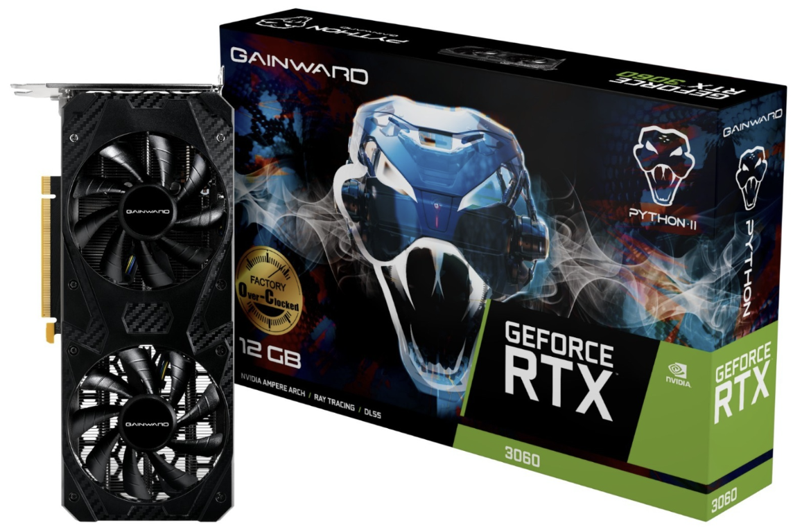 Gainward RTX 3060 Python II OC: GPU 12GB untuk Gaming Mainstream