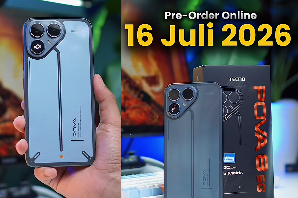 Tecno Pova 8 5G: Baterai 8.000 mAh dan Layar 144Hz di Kelas Terjangkau