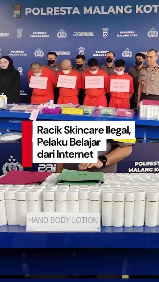 Sindikat Kosmetik Ilegal dari Tutorial Online dan E-commerce