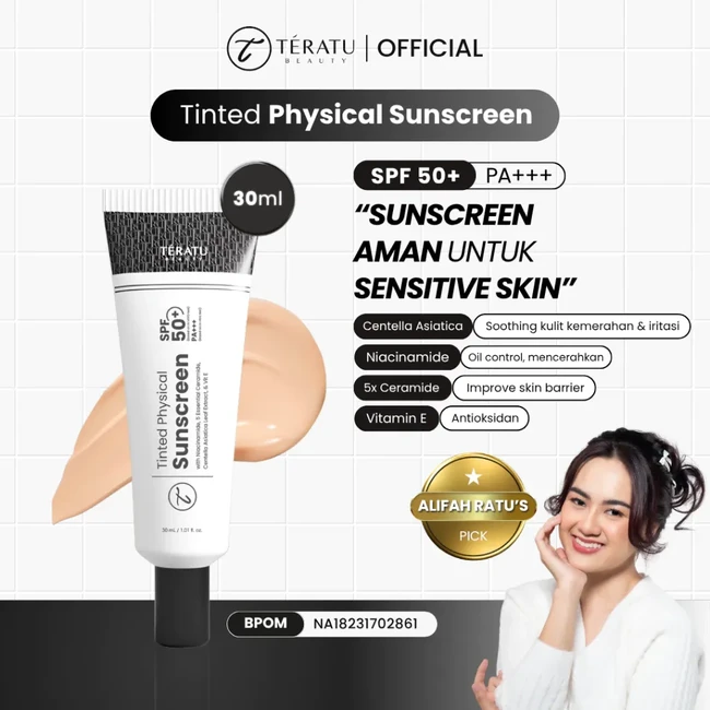 Tinted Sunscreen untuk Kulit Glowing Tanpa Makeup Tebal