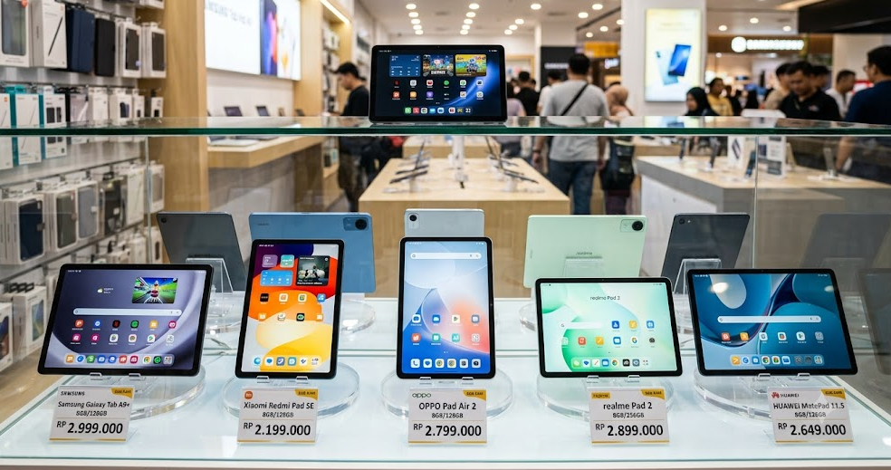 Tablet Android 8GB RAM di Bawah Rp3 Juta: Pilihan Terbaik untuk Kerja dan Belajar