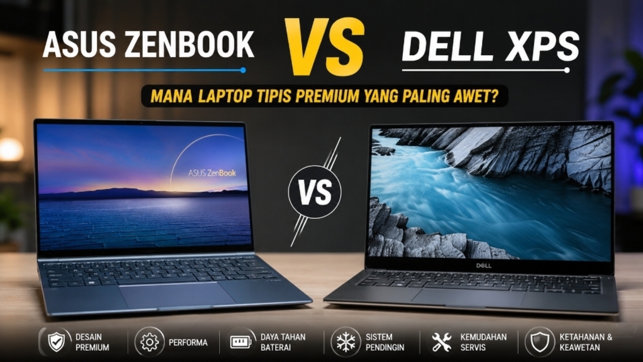 Laptop Pelajar: Desain Estetik, NPU 50 TOPS, dan Pilihan Terbaik