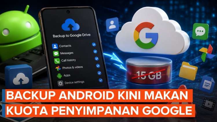 Backup Android Google Kini Makan Kuota: Saatnya Ubah Strategi Penyimpanan