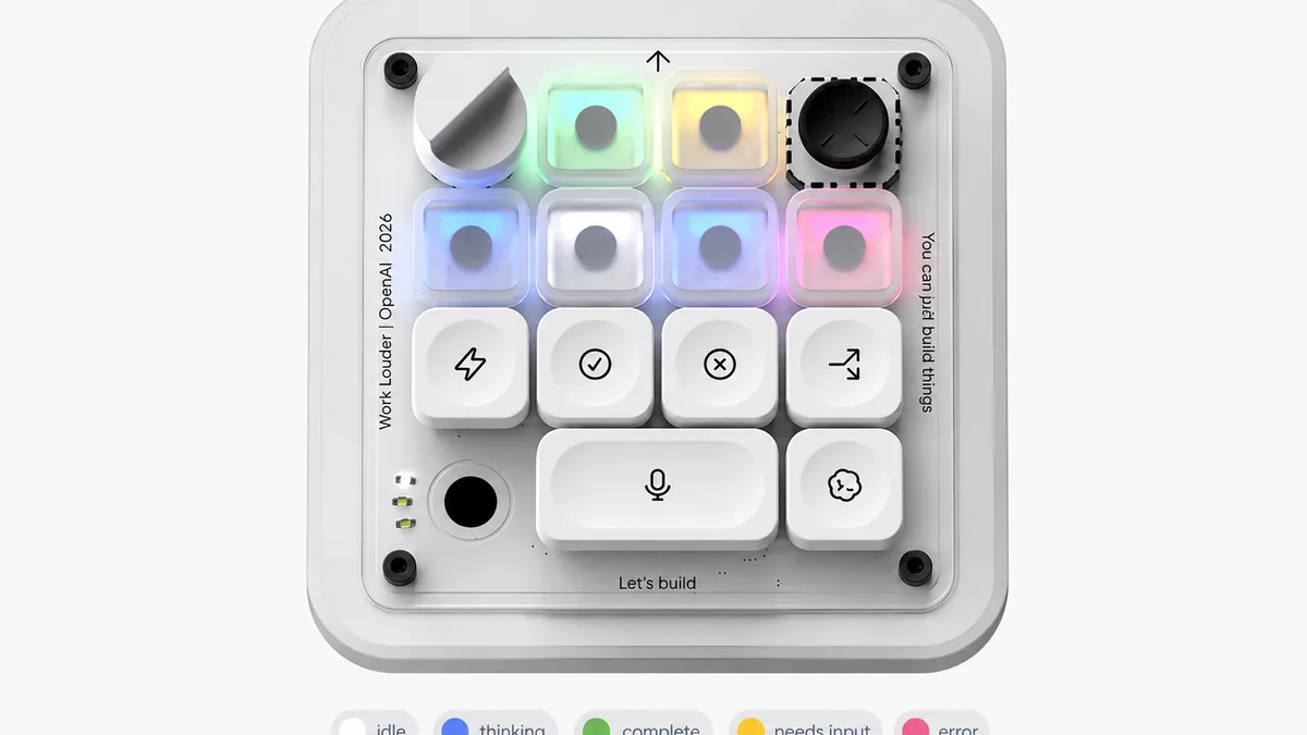 OpenAI Luncurkan Codex Micro: Keypad Mekanis untuk Agen AI