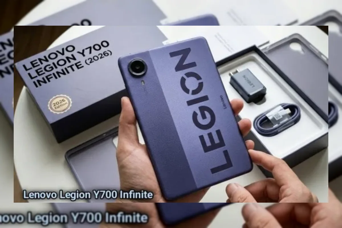 Legion Y700 Infinite: Tablet Gaming 8 Inci Serius buat Mobile Gamer