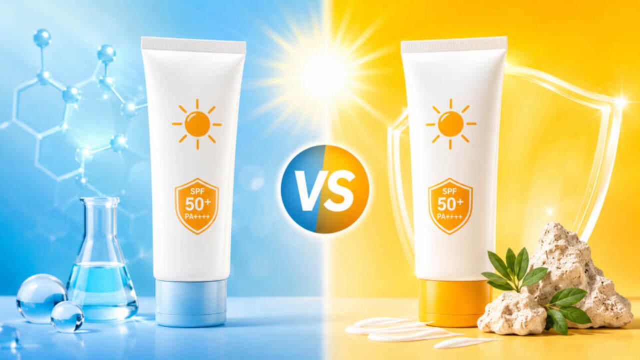 Physical vs Chemical Sunscreen untuk Kulit Sensitif dan Berjerawat