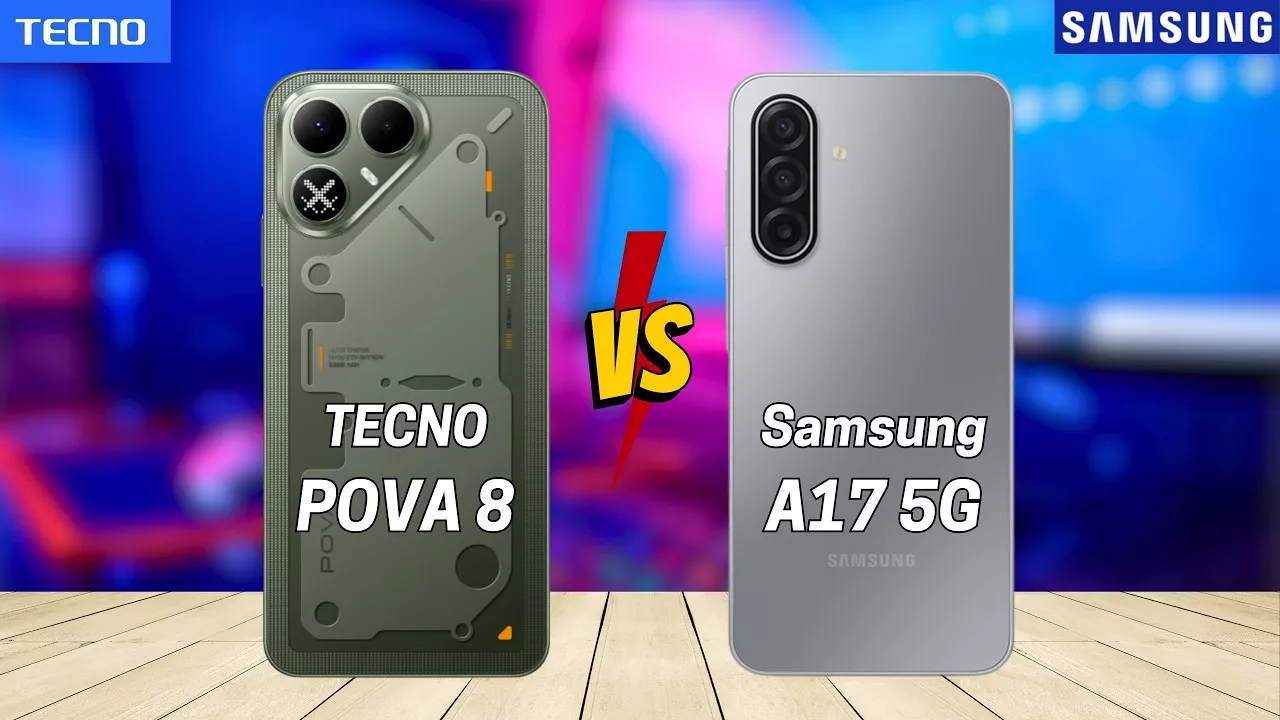 Samsung Galaxy A17 vs Tecno POVA 8 5G: Mana Paling Worth It?