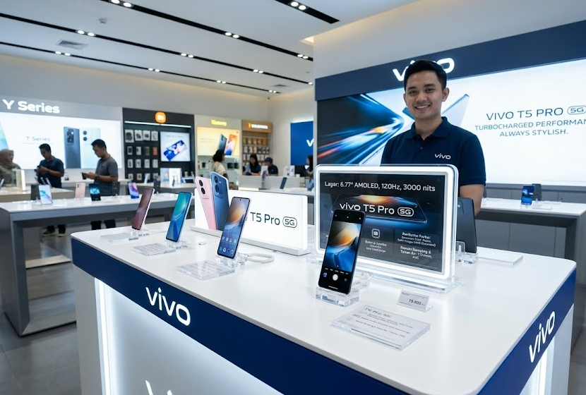 Ponsel Baterai Jumbo Rp2–4 Juta: Vivo Y6c, T5 Lite, T5 Pro