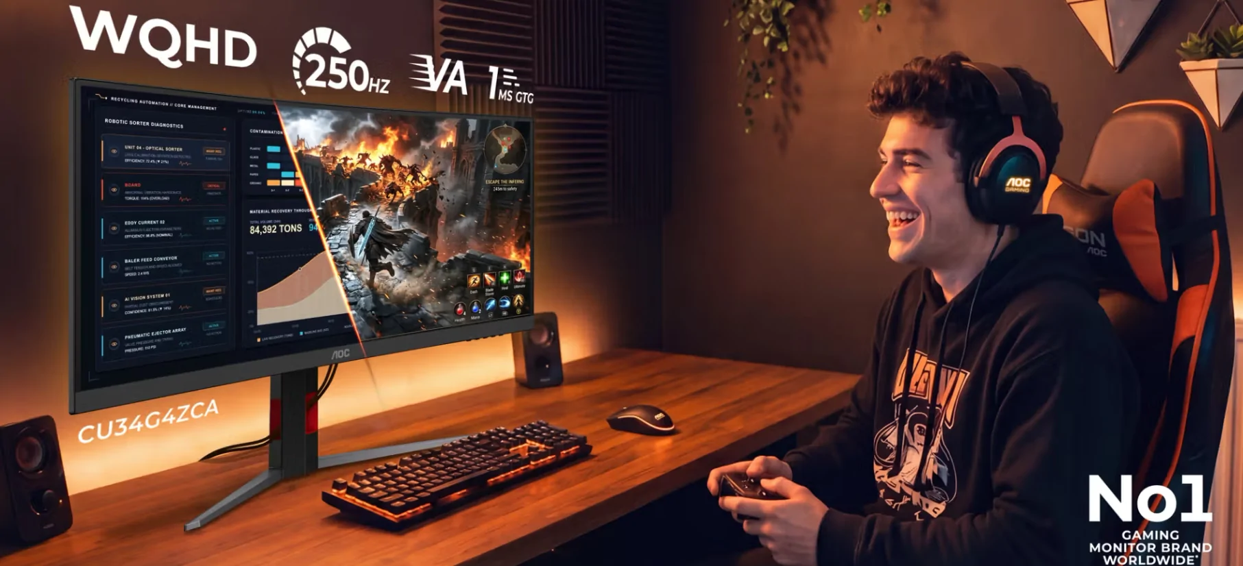 Monitor Ultrawide 250Hz vs QHD 425Hz: Mana yang Tepat untuk Gaming Kompetitif?