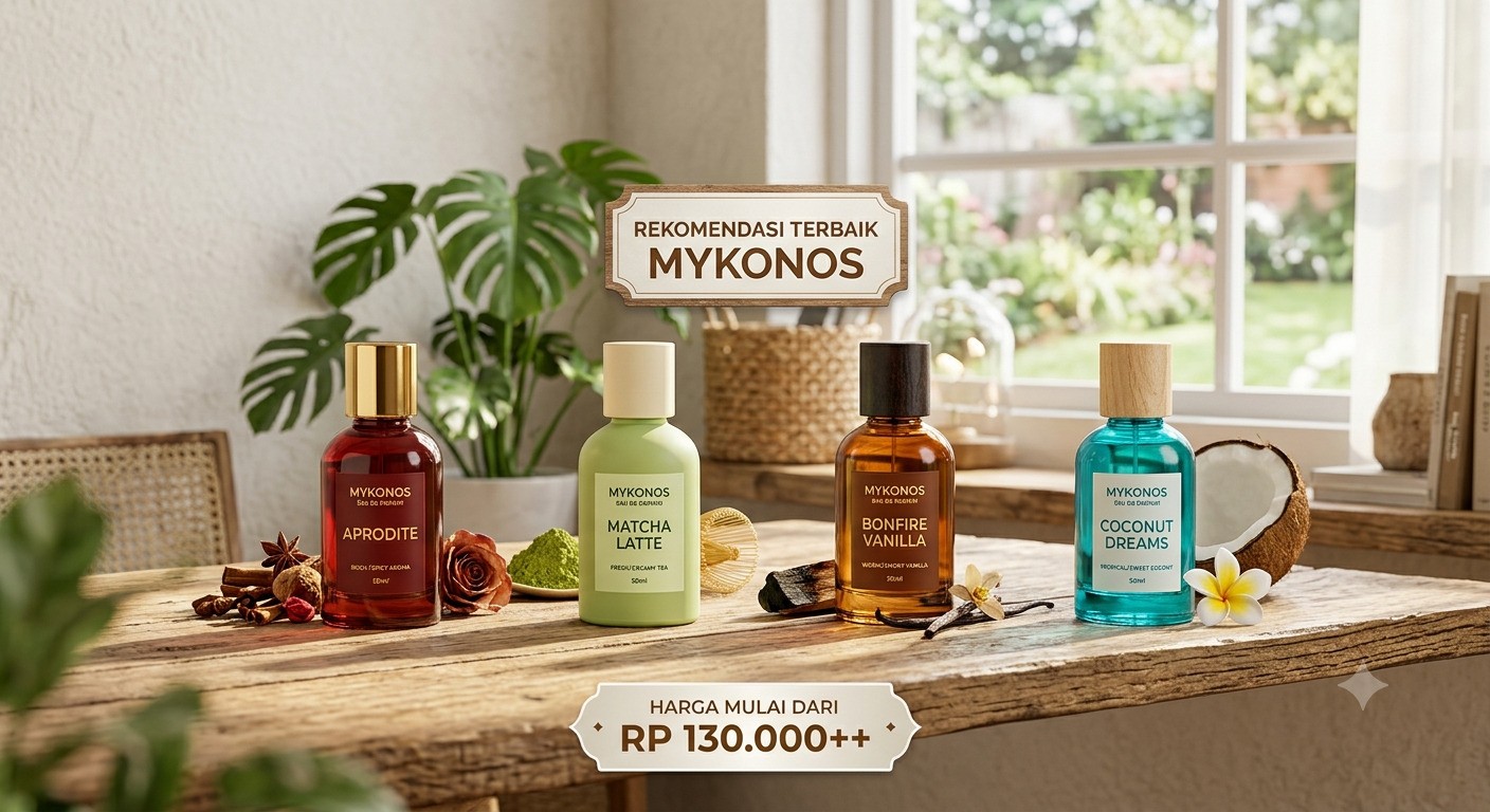 4 Parfum Mykonos Paling Viral: Panduan Memilih Varian Terbaik