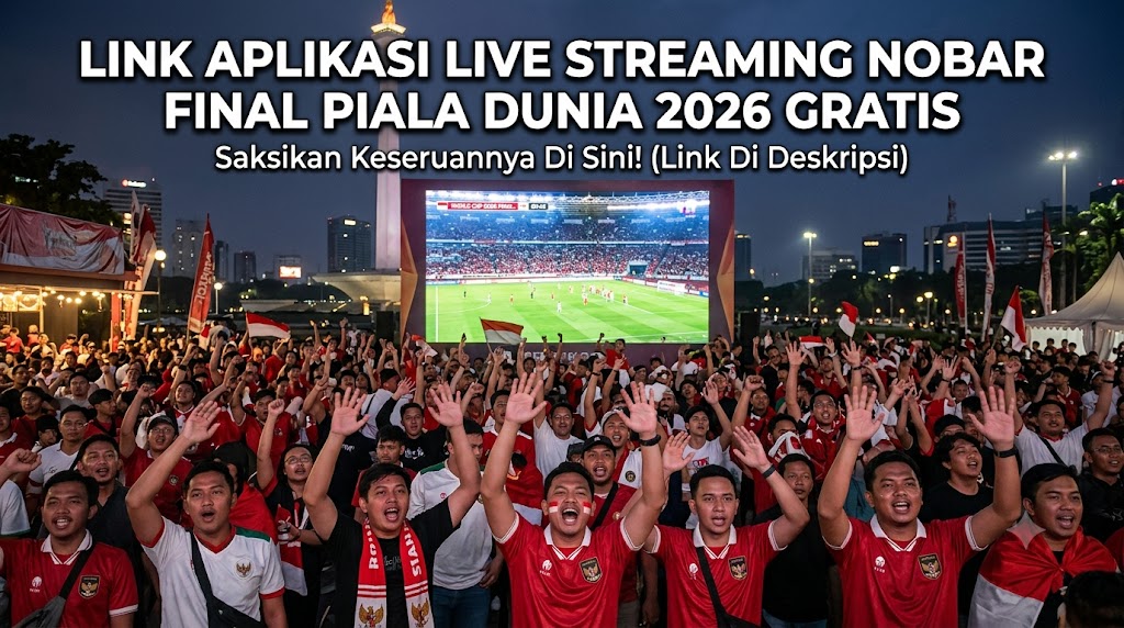 Panduan Nonton Final Piala Dunia di HP via Aplikasi Resmi