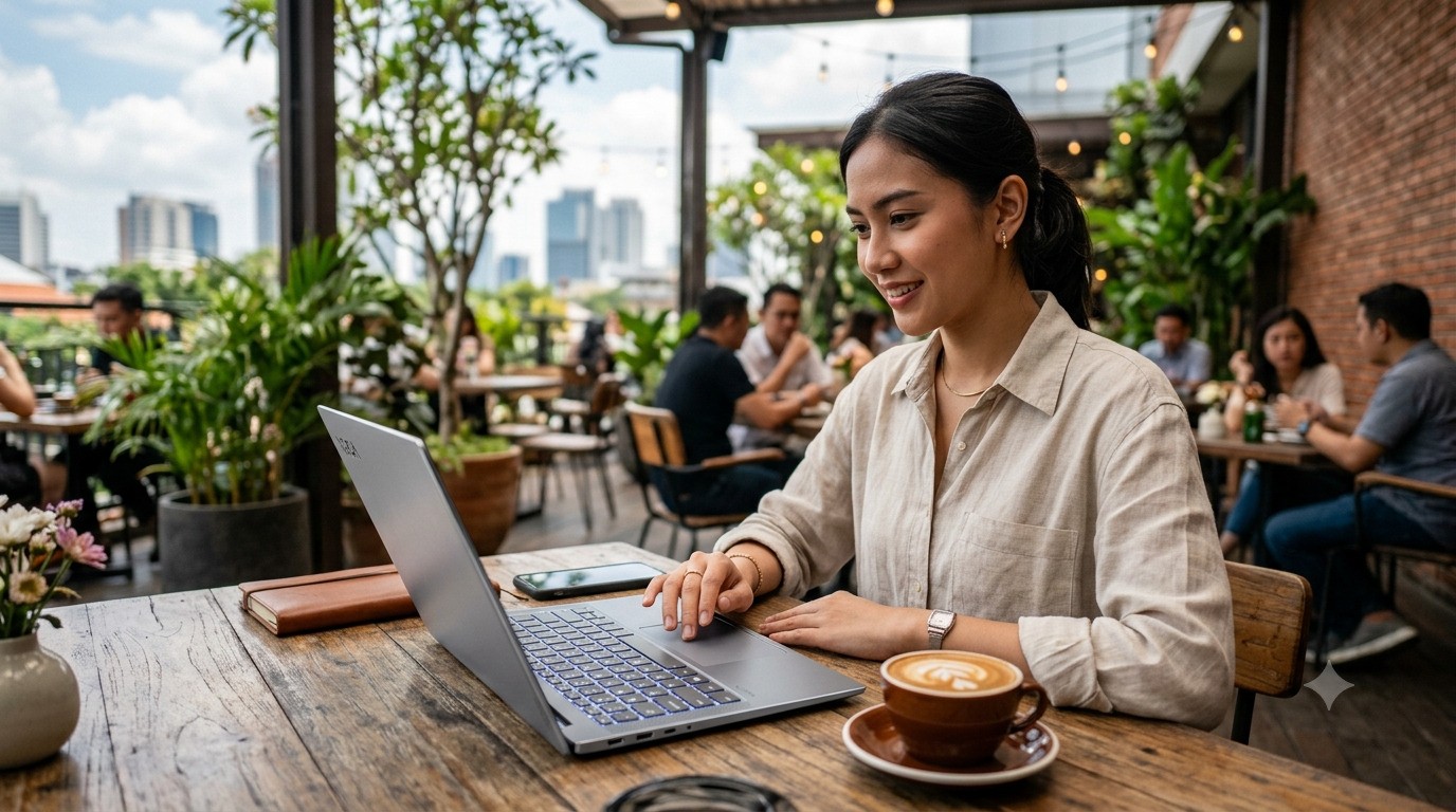 Lenovo Yoga Slim 7i Aura Edition: Ringan, Mewah, dan Pintar