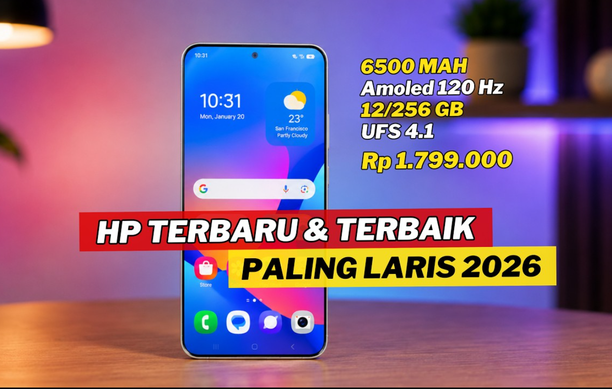 7 Ponsel Terbaik Rp2 Juta: RAM 8GB, Baterai Jumbo, dan Performa Mulus