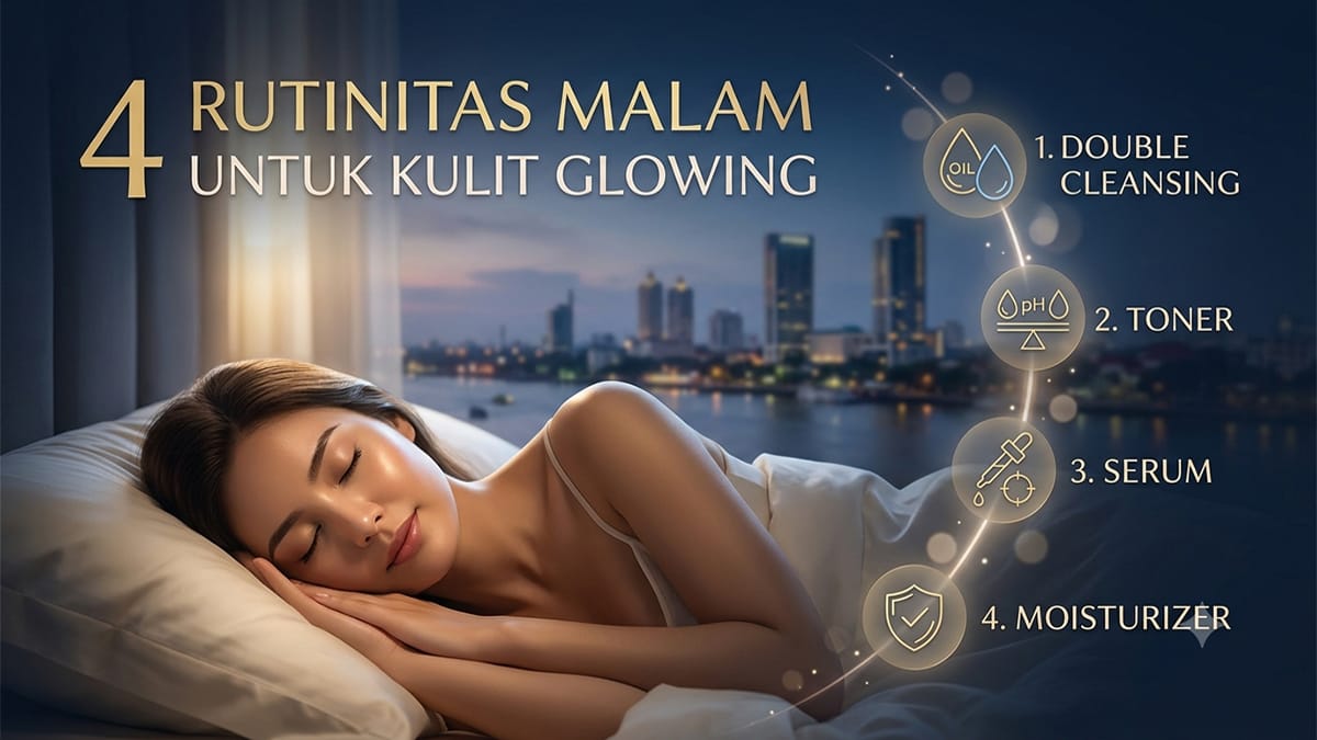 Mengapa Rutinitas Skincare Malam Lebih Penting