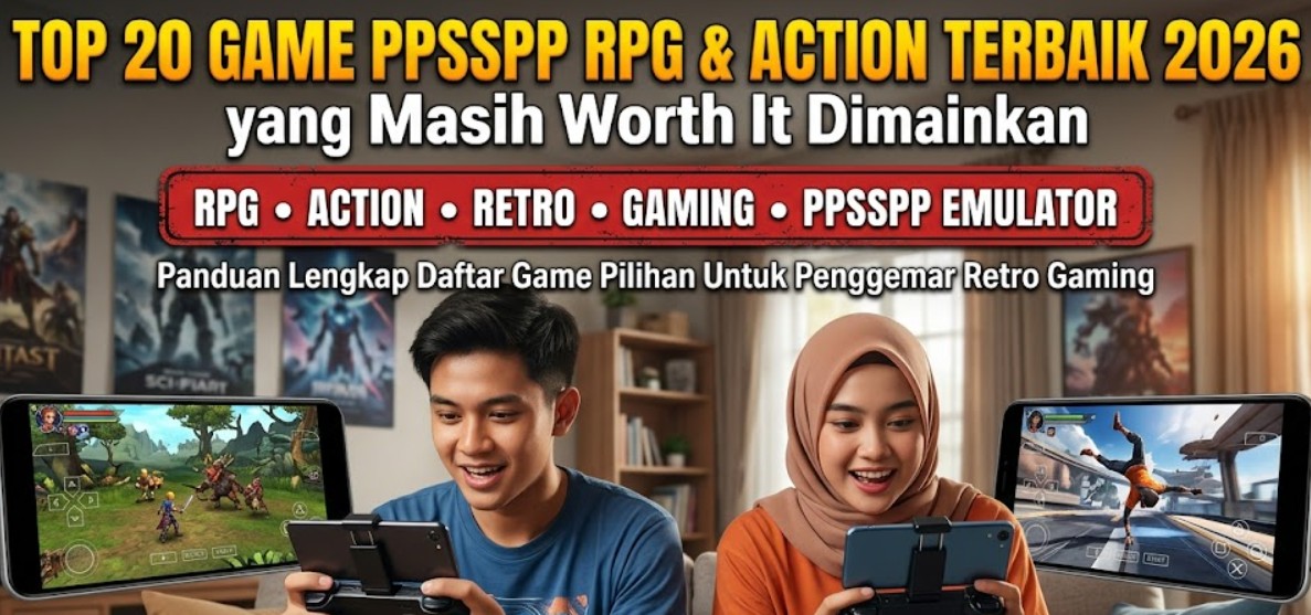 20 Game RPG Terbaik untuk PPSSPP: Setting & Performa