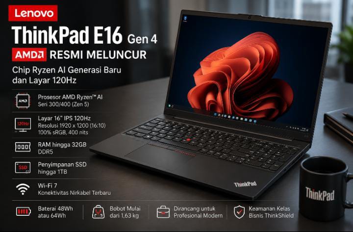 Tiga Laptop Bisnis Ryzen Rp 6–9 Juta: Pilihan Terbaik untuk Coding dan Produktivitas