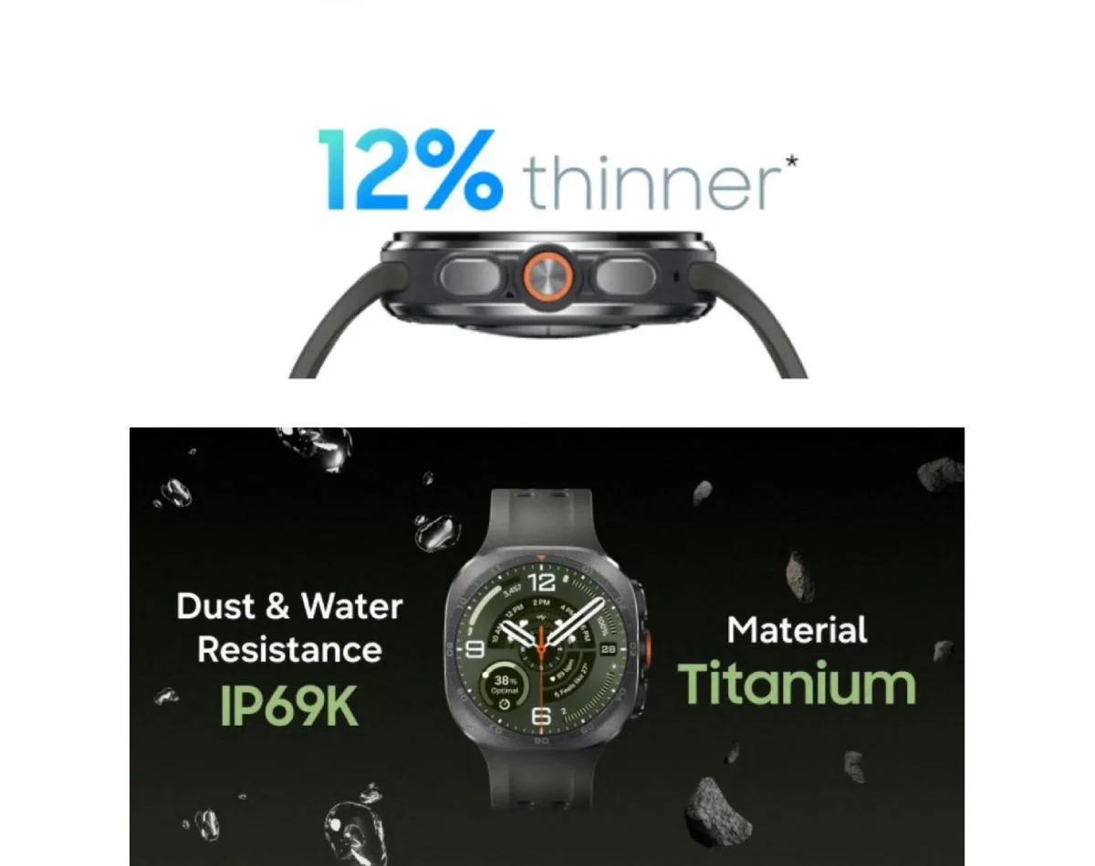 Galaxy Watch Ultra 2: Lebih Tipis, Baterai 800mAh, Snapdragon Wear Elite