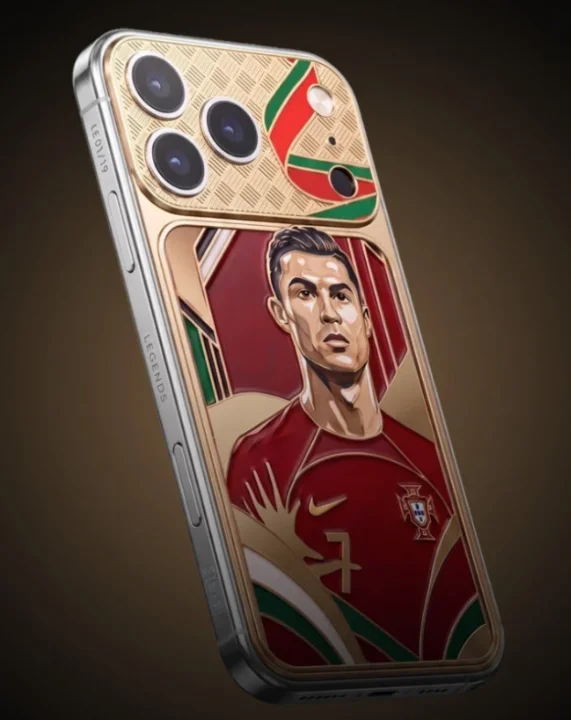 Ponsel Edisi Legends dengan Emas 24 Karat untuk Kolektor Sepak Bola