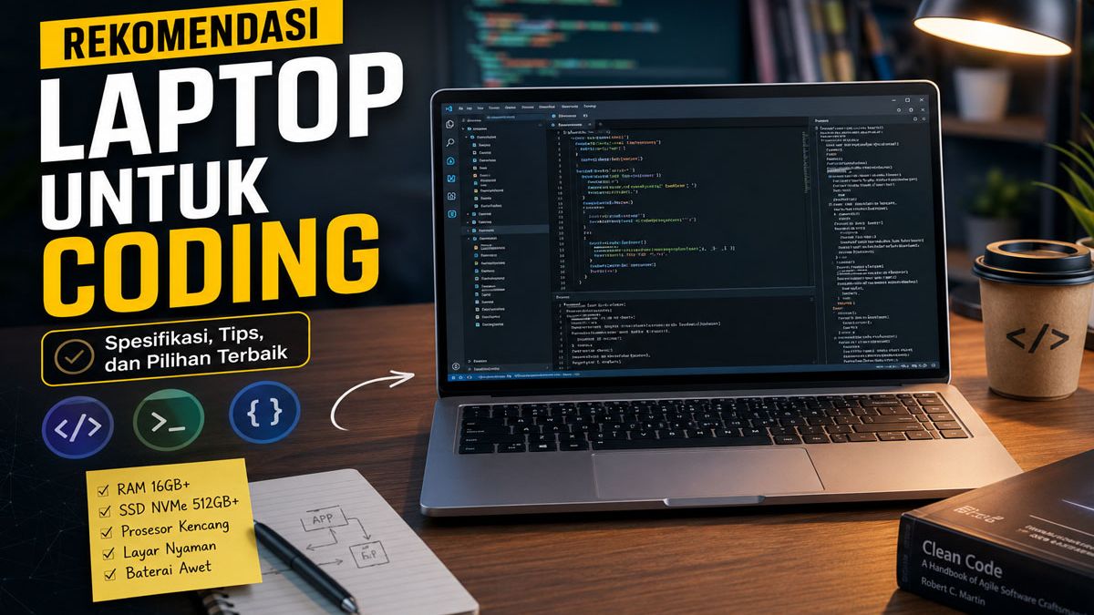 Spesifikasi Laptop Ideal untuk Programmer: Panduan Praktis Memilih Laptop untuk Coding