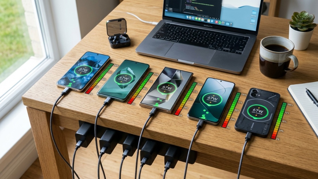 HP Fast Charging Termurah: Pilihan 67W–120W untuk Pemakai Aktif