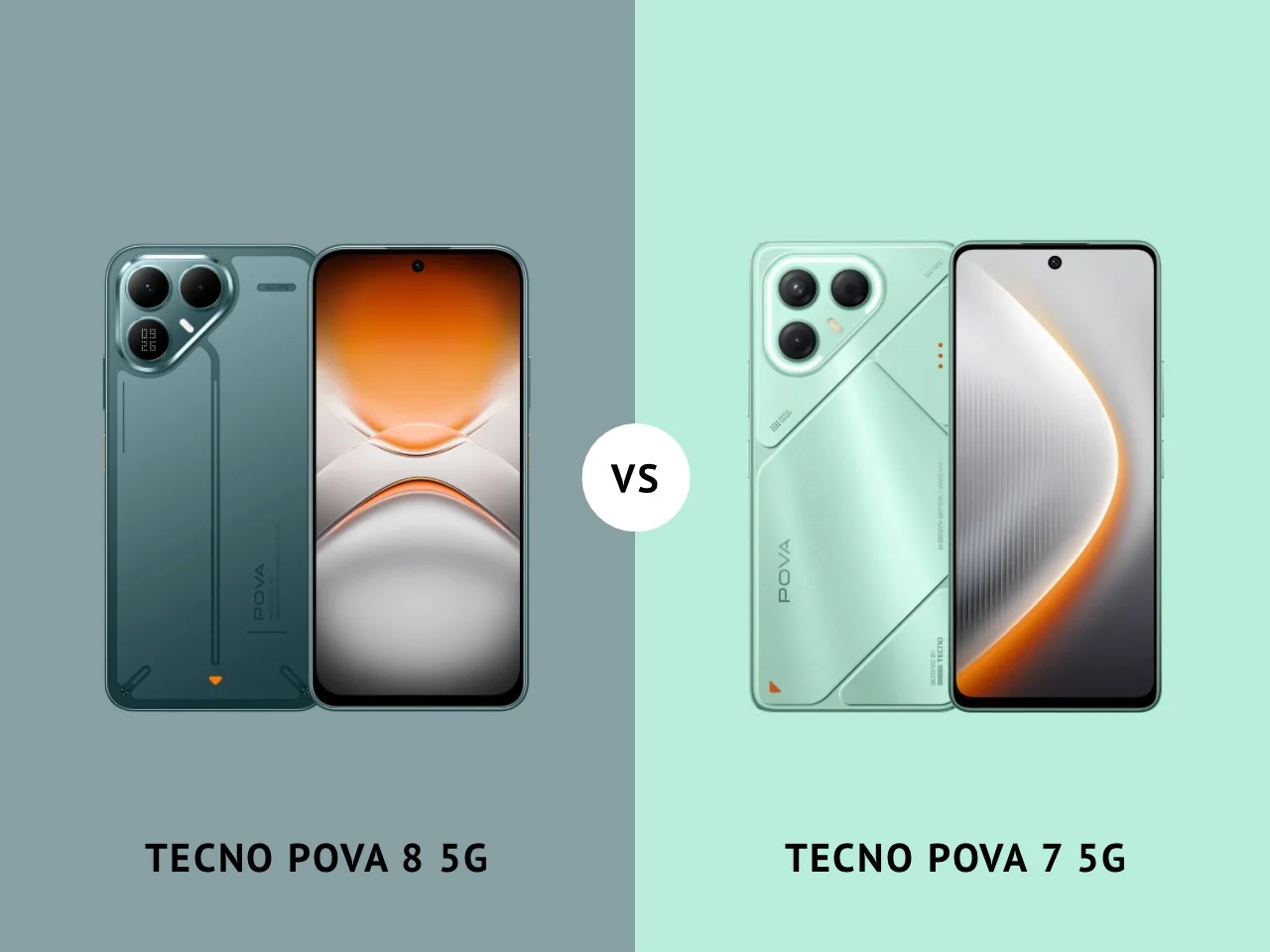 TECNO POVA 8 5G vs POVA 7 5G: Upgrade atau Langkah Mundur?