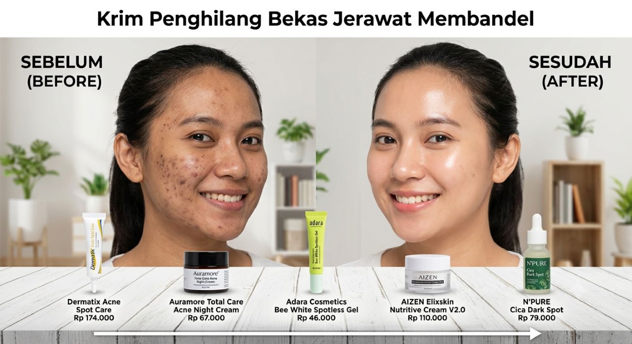 Panduan Lengkap Produk untuk Memudarkan Bekas Jerawat dan Mengembalikan Kilau Kulit Alami