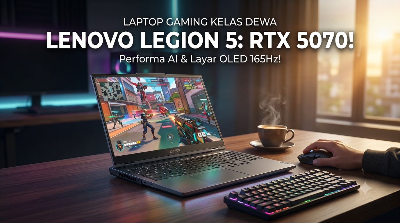 Legion 5 vs Legion 7a: RTX 5070 12GB dan Ryzen AI 9 untuk Gaming Serius