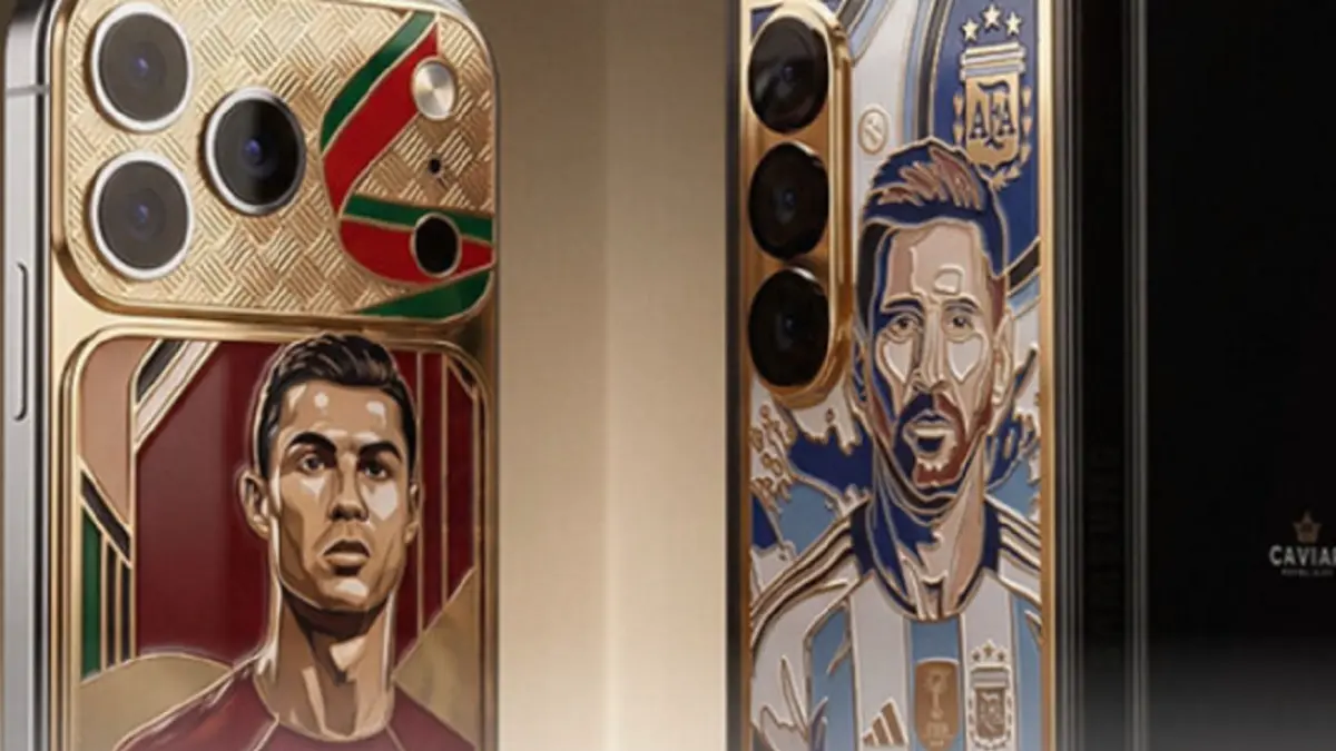 Ponsel Emas 24 Karat Messi & Ronaldo: Mainan Sultan atau Investasi Kolektor?