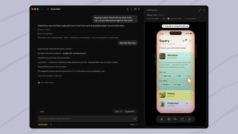 Claude Code Otomatiskan Testing Aplikasi iOS di Mac