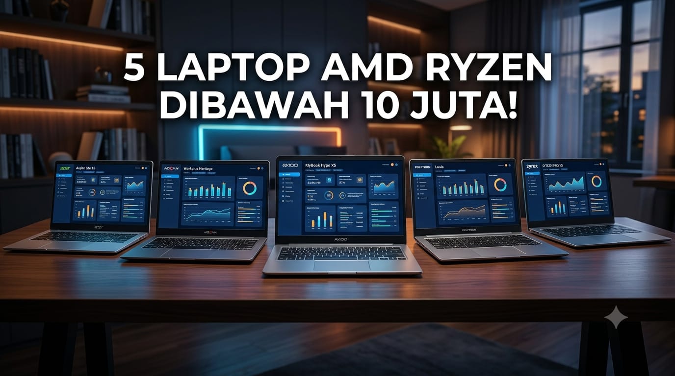 Laptop Rp7–8 Juta untuk Kuliah dan Kerja Tanpa Lemot