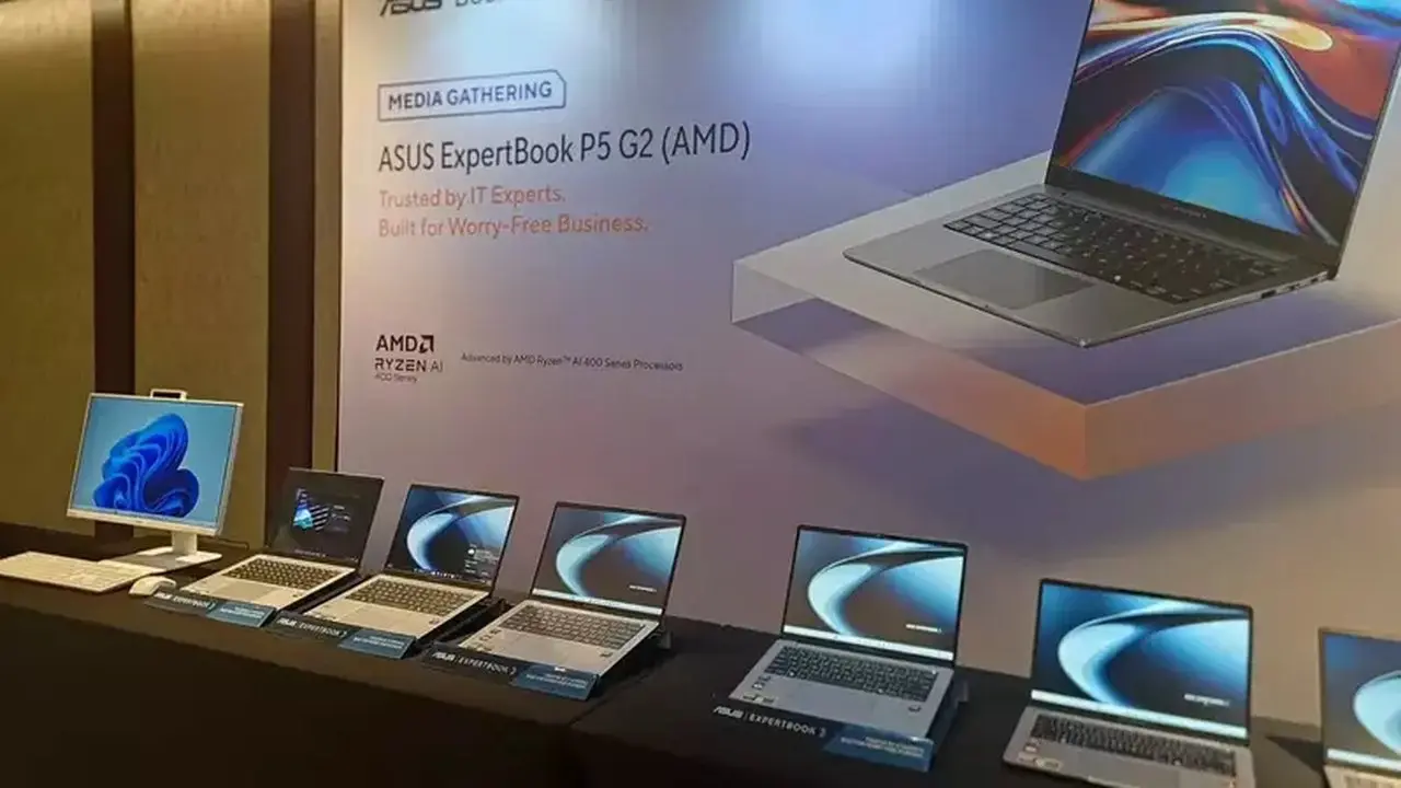ASUS ExpertBook P5 G2: Keamanan Berlapis untuk Profesional Hybrid