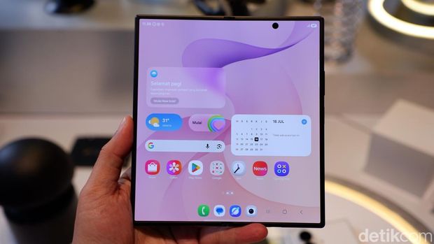 Gemini Notebook dan Task Automation di Foldable Samsung