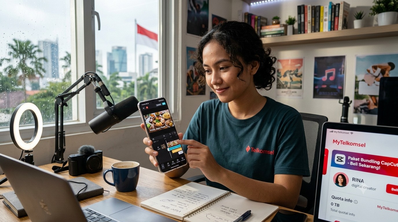 Paket Bundling CapCut Premium di MyTelkomsel: Mana yang Harus Kamu Beli?